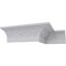 Ekena Millwork 3 1/2"H x 3 1/2"P x 5"F x 94 1/2"L, (3 3/4" Repeat), Brightton Crown Moulding MLD03X03X05BR - alternate 8